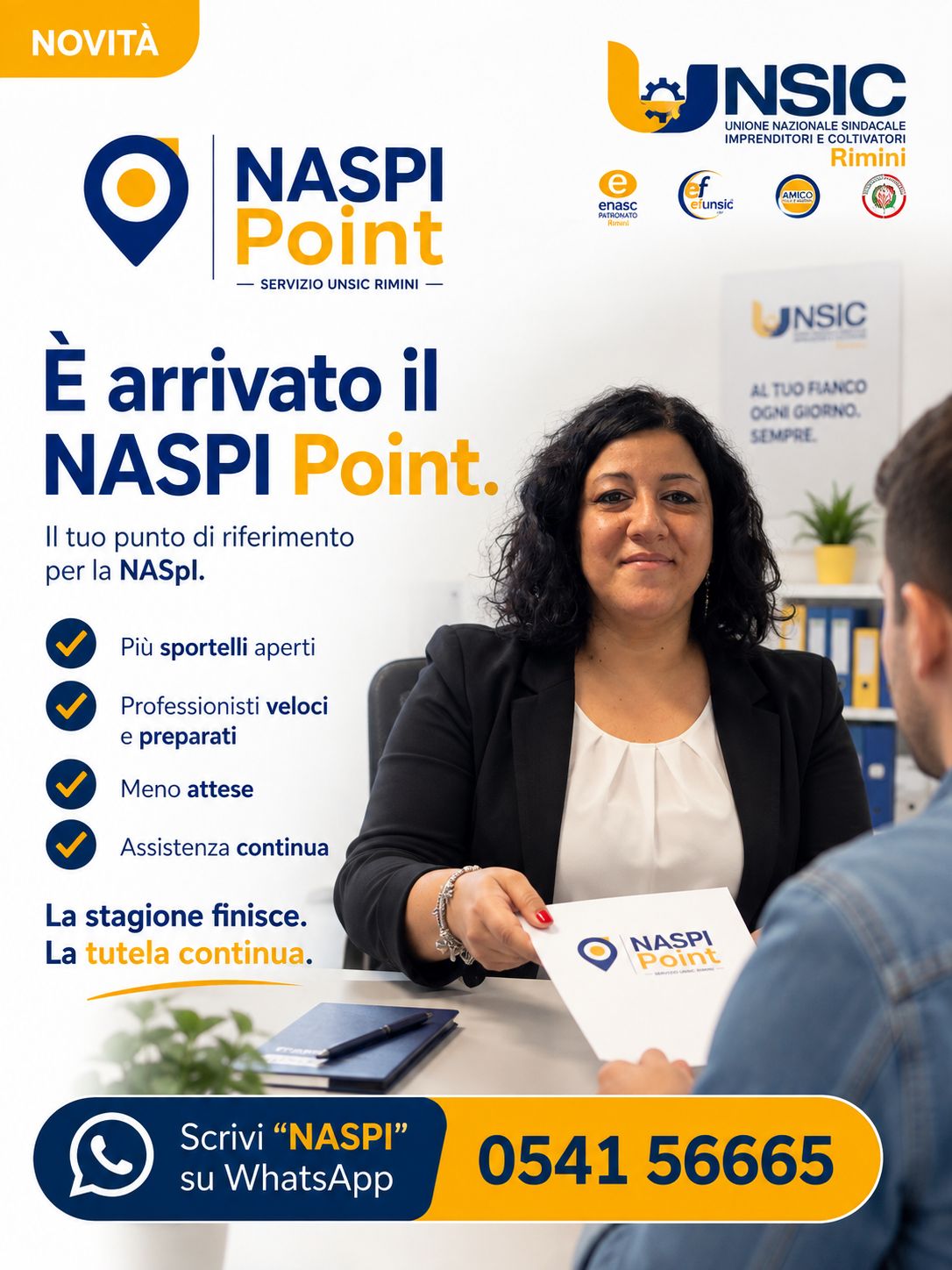 Assistenza NASpI a Rimini