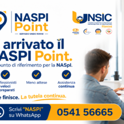 È arrivato NASpI Point di UNSIC Rimini: più sportelli, meno attese e assistenza continua per la tua domanda NASpI | UNSIC Rimini Riccione Cattolica Bellaria Cesenatico Cesena | Patronato e CAF Imprese Privati